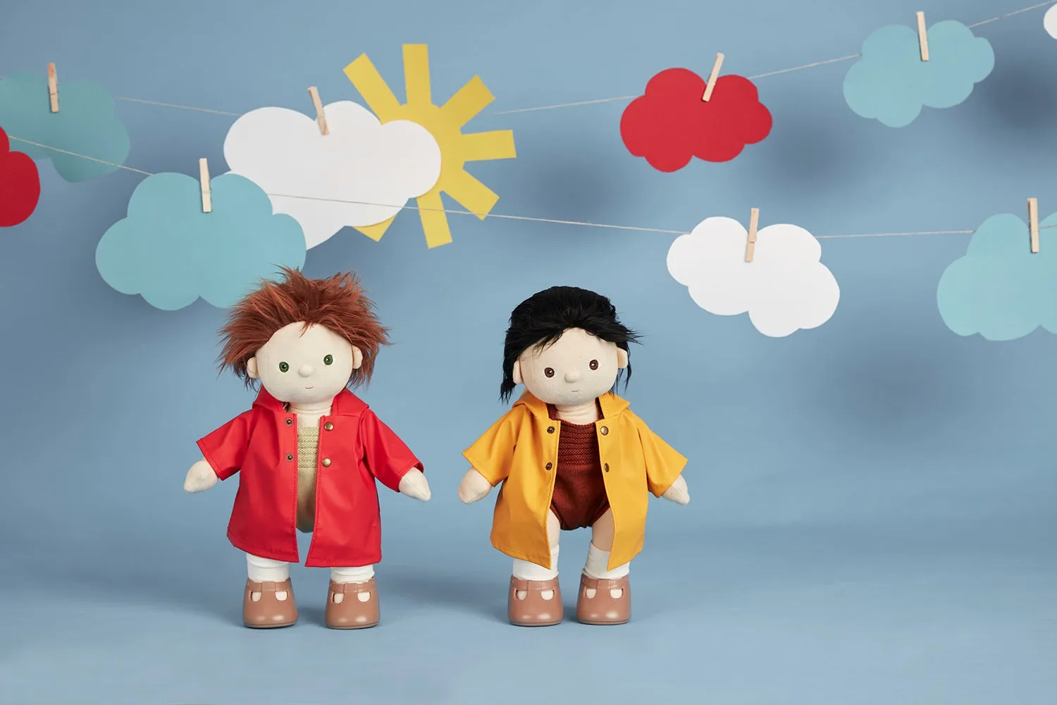 Dinkum Doll Rainy Play Set | Red