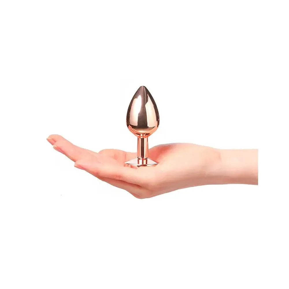 Dorcel Rose Gold Medium Diamond Butt Plug