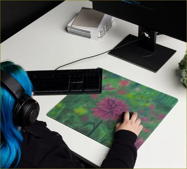 Dreaming of Dahliahs ~ Gaming Mouse Pad