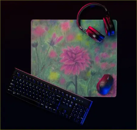 Dreaming of Dahliahs ~ Gaming Mouse Pad