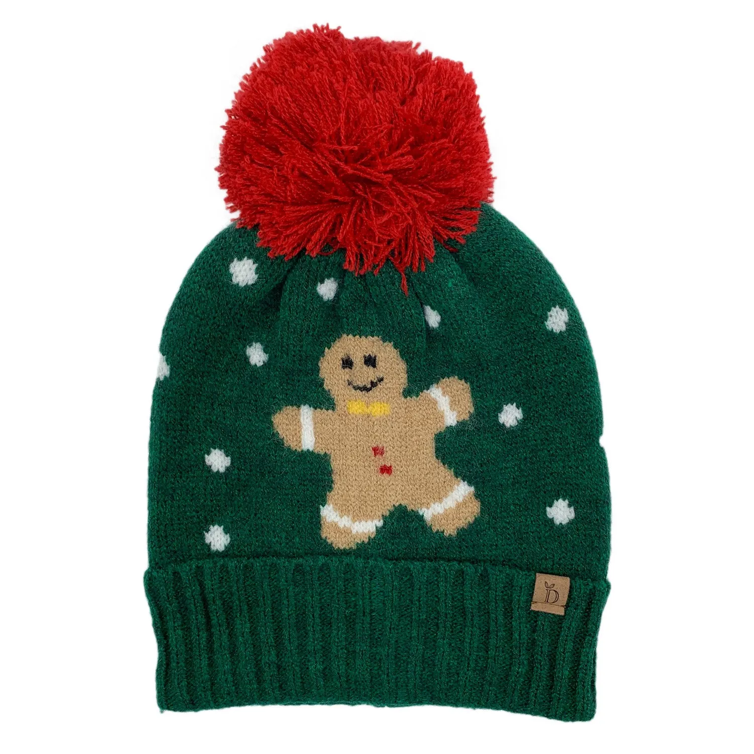 Empire Cove Winter Holiday Christmas Beanie with Yarn Pom Pom Holiday Gifts