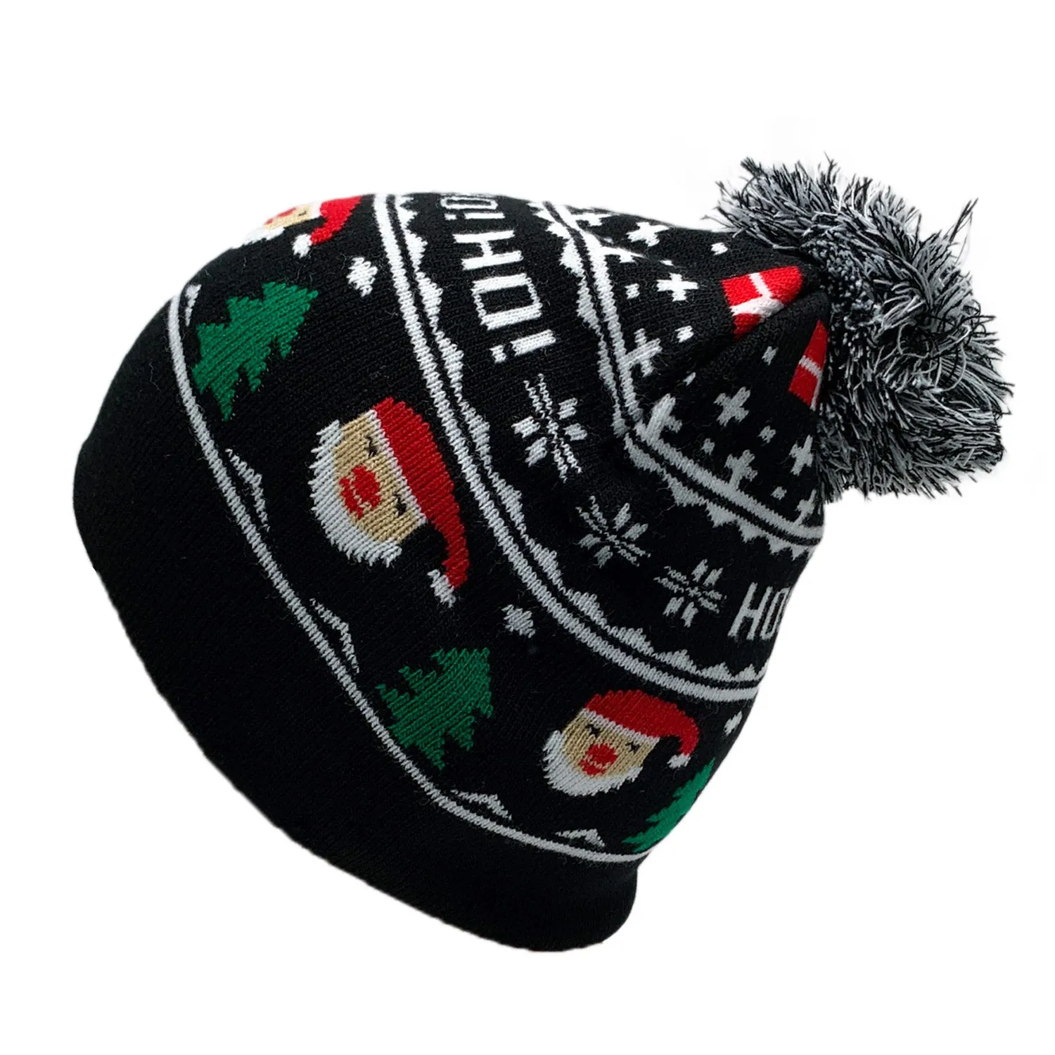 Empire Cove Winter Holiday Christmas Beanie with Yarn Pom Pom Holiday Gifts