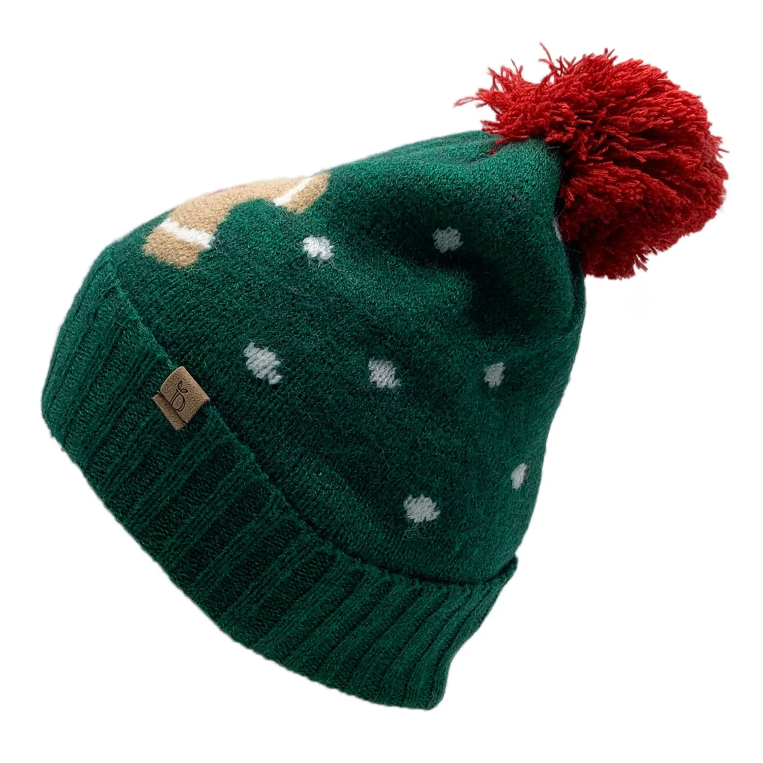 Empire Cove Winter Holiday Christmas Beanie with Yarn Pom Pom Holiday Gifts