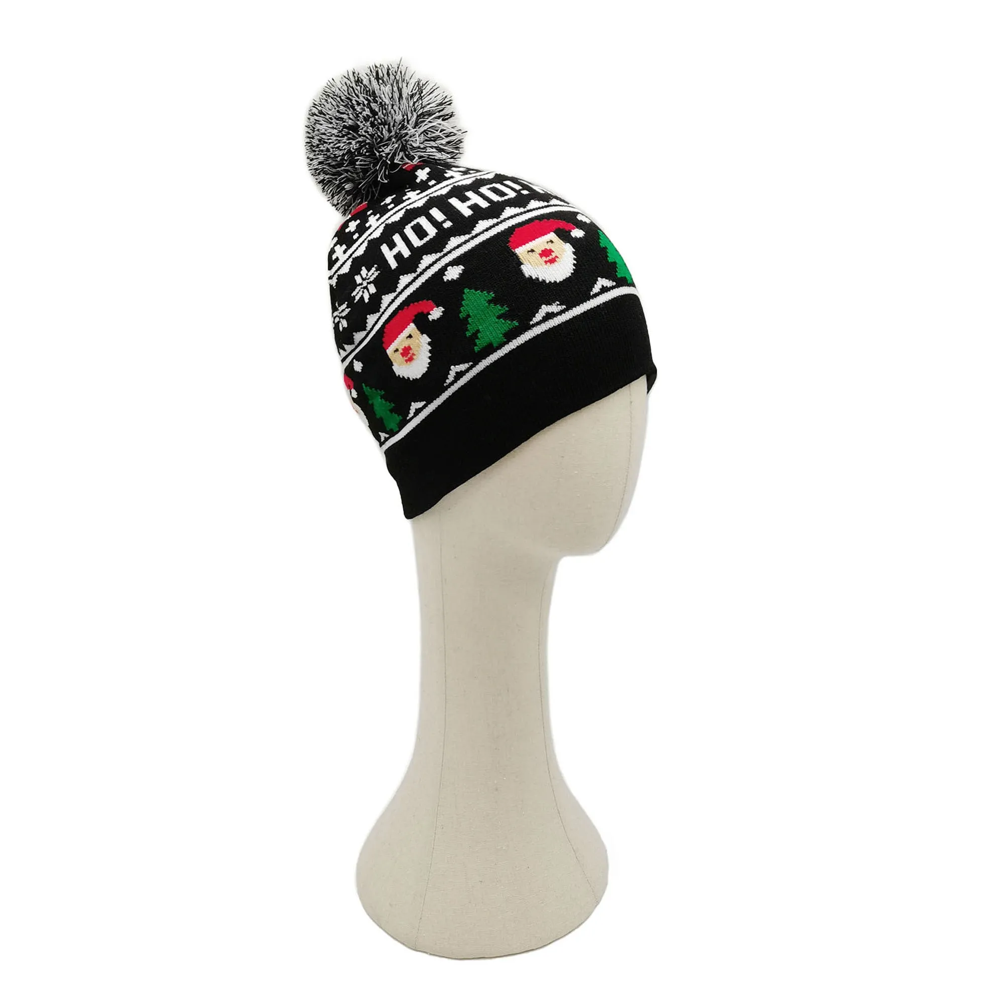 Empire Cove Winter Holiday Christmas Beanie with Yarn Pom Pom Holiday Gifts