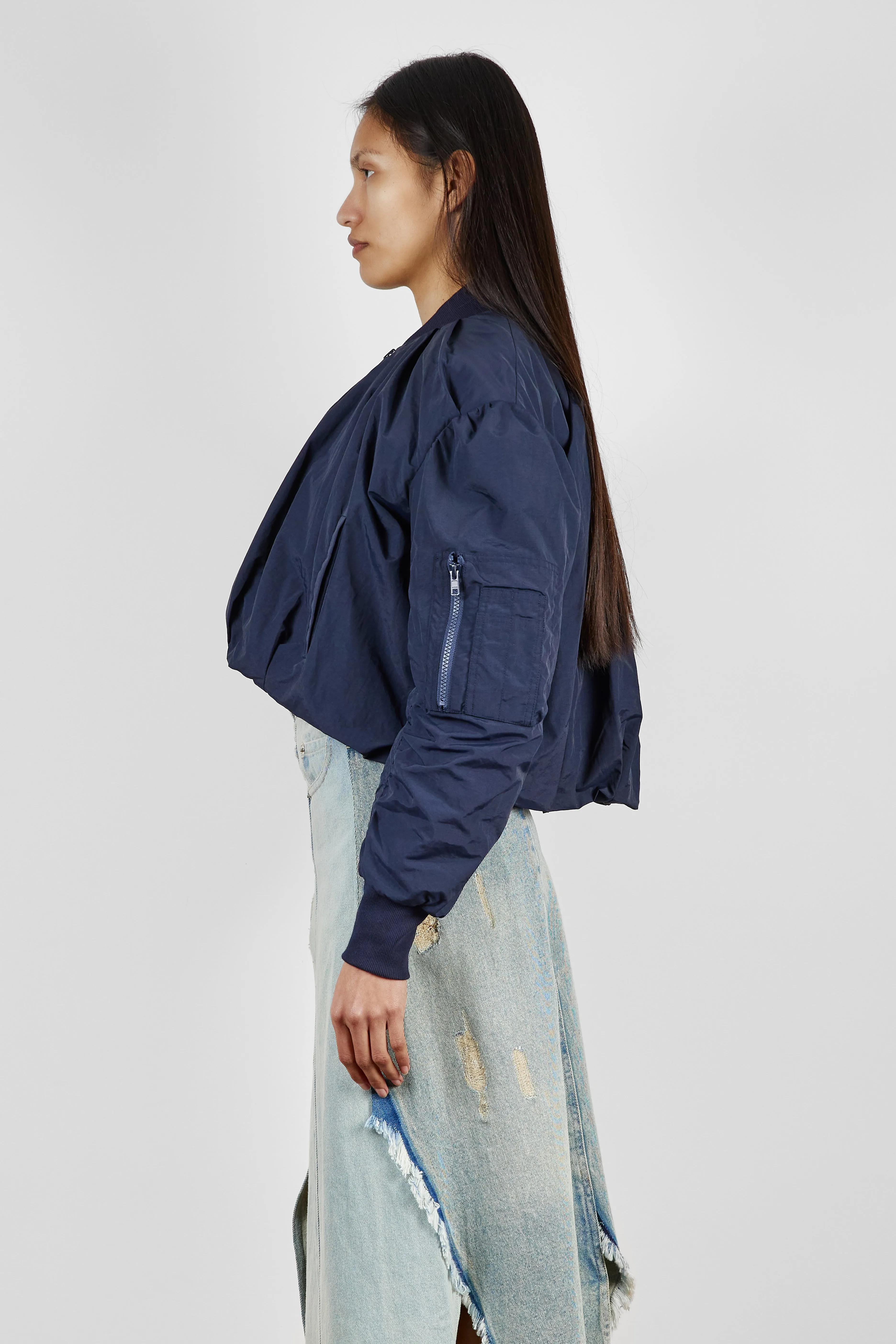 Evelyn Windbreaker Bomber Jacket