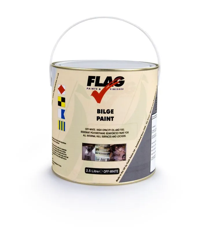 Flag Bilge Paint 1 Litre - Off White or Grey