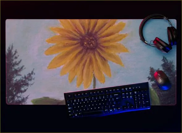 Flower of Yellow ~ Gaming Mouse Pad