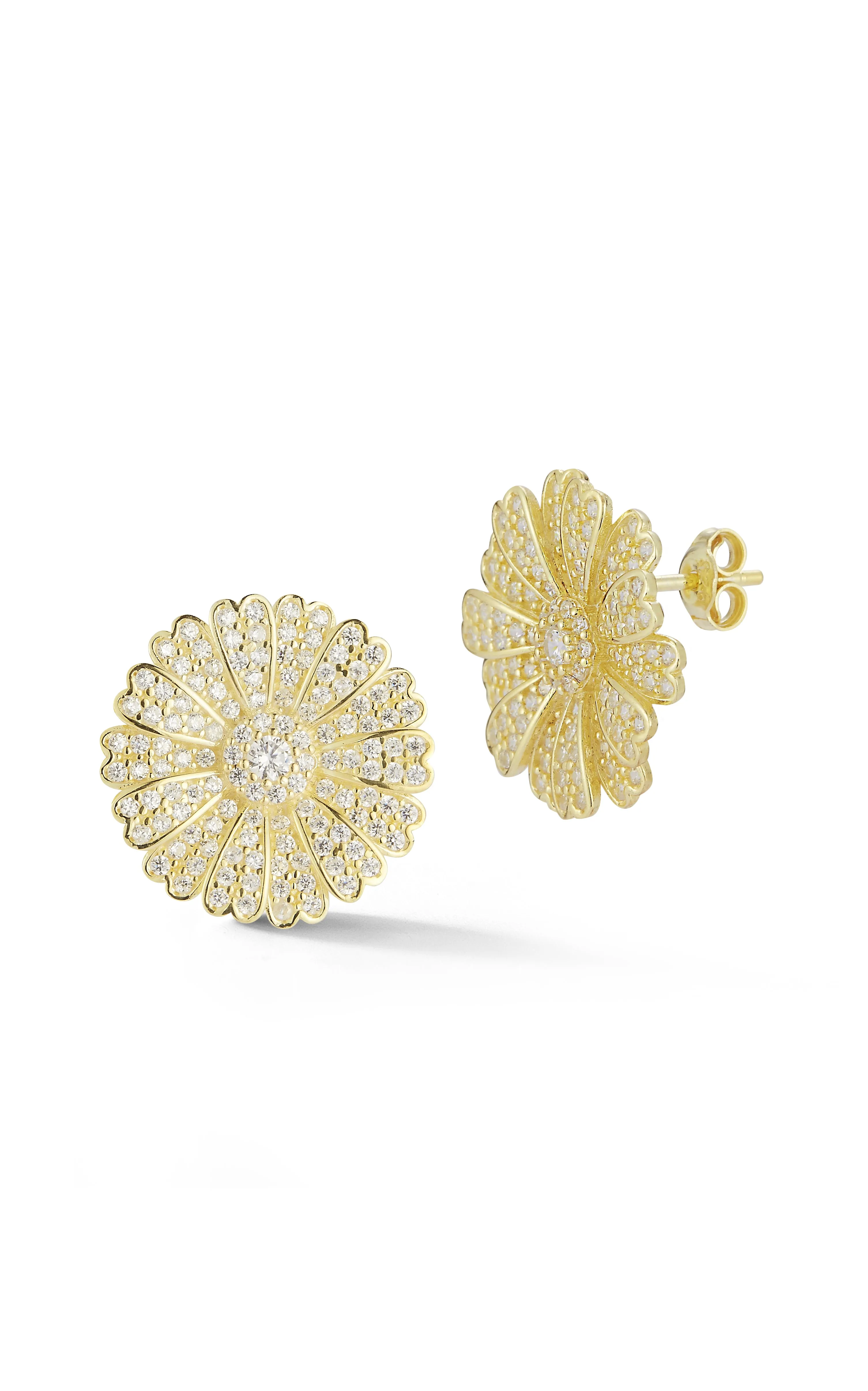 Flower Statement Studs