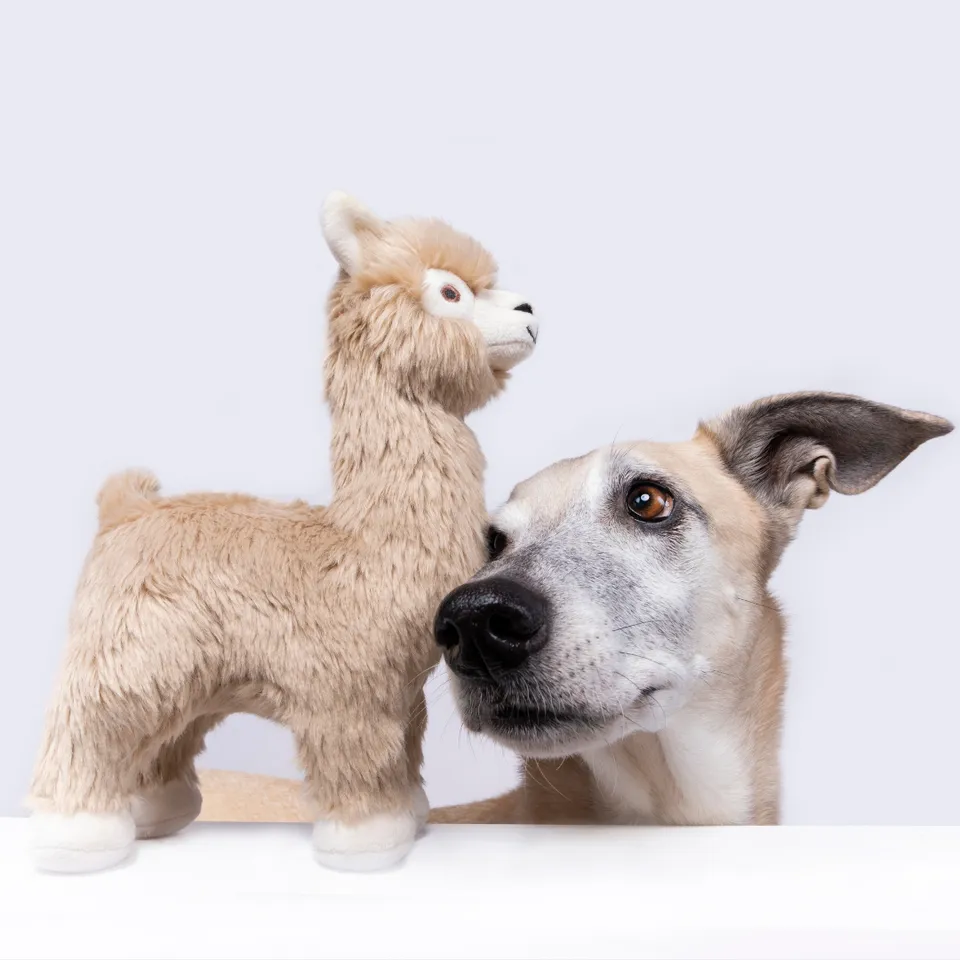 Fluff & Tuff Inca Alpaca Plush Dog Toy