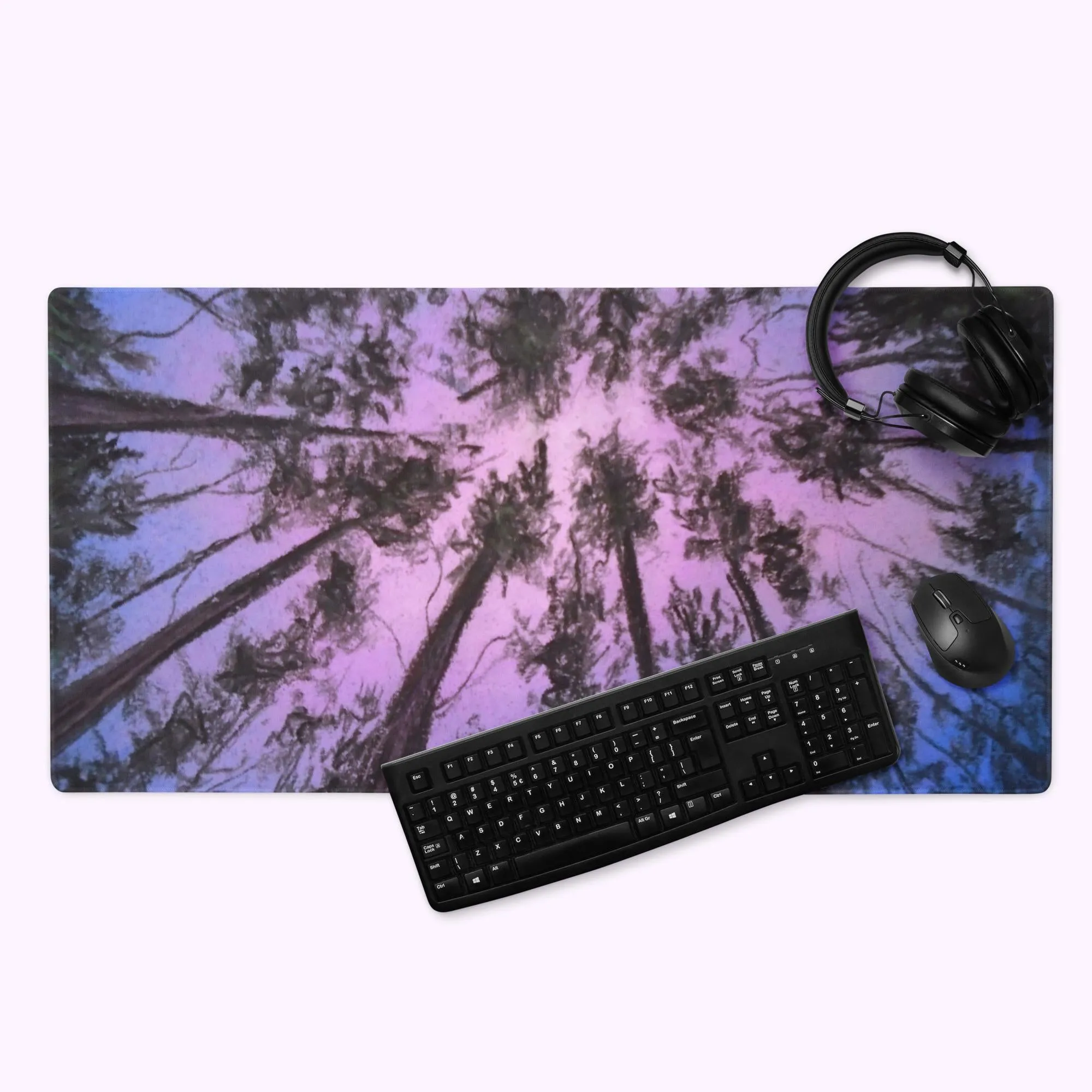 Flushed Rose ~ Gaming Mouse Pad