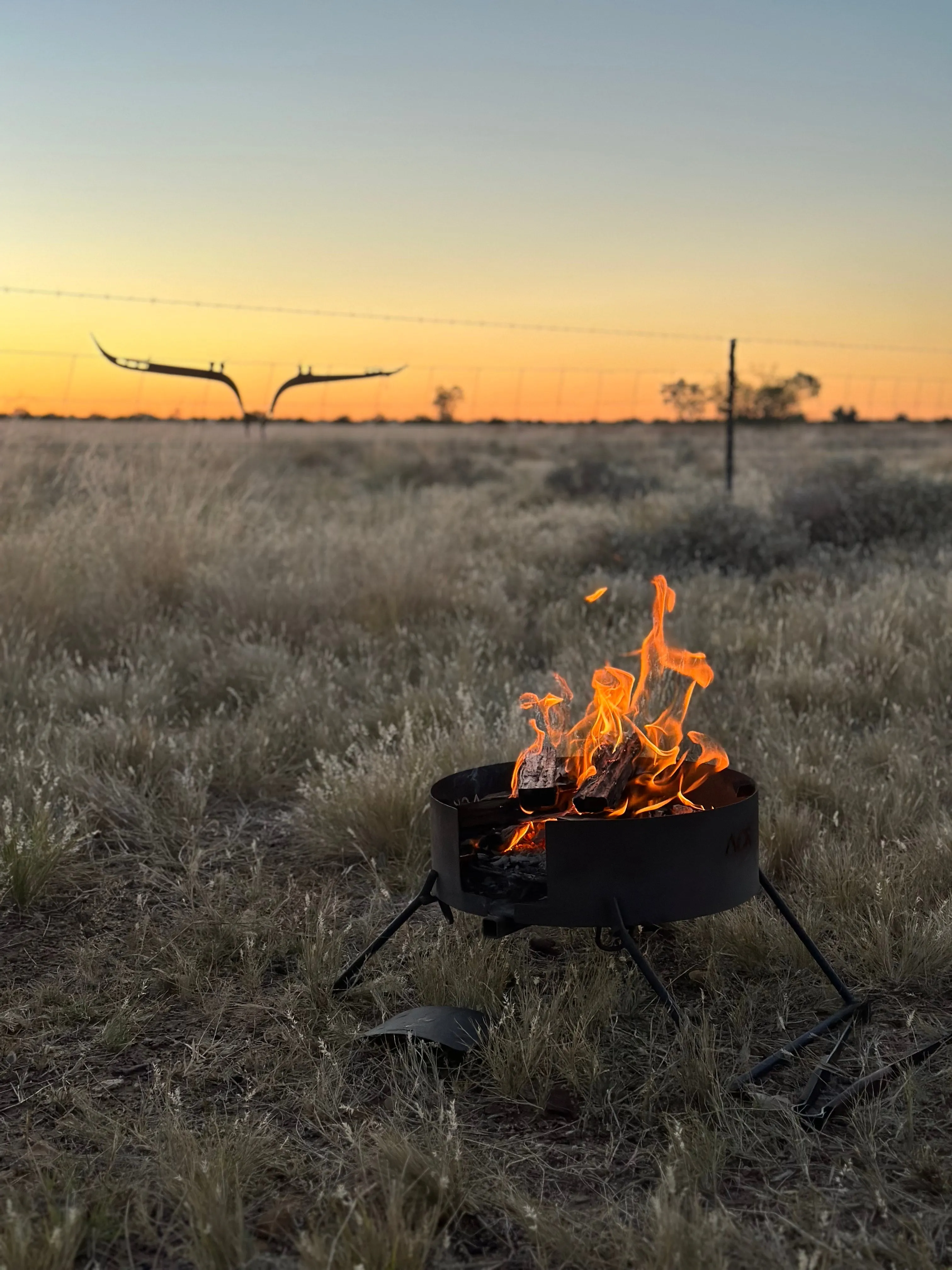 Folding Fire Pit