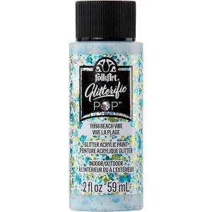 Folkart Glitterific Pop Acrylic Paint, 2oz