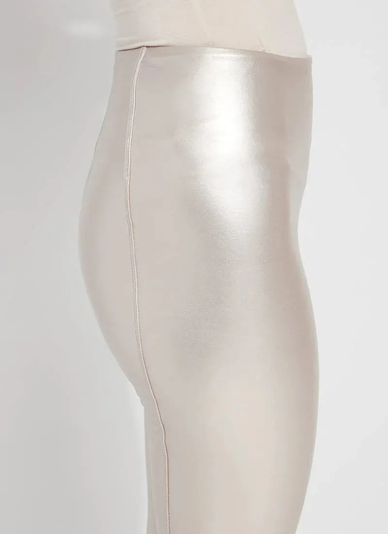 Freya Legging - Metallic Deep Alabaster