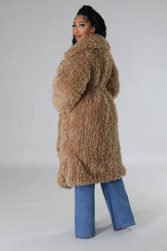 Fuzzy Fur Winter Heavy Jacket