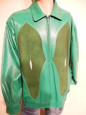 G-Gator Verde Stingray/Lambskin Jacket