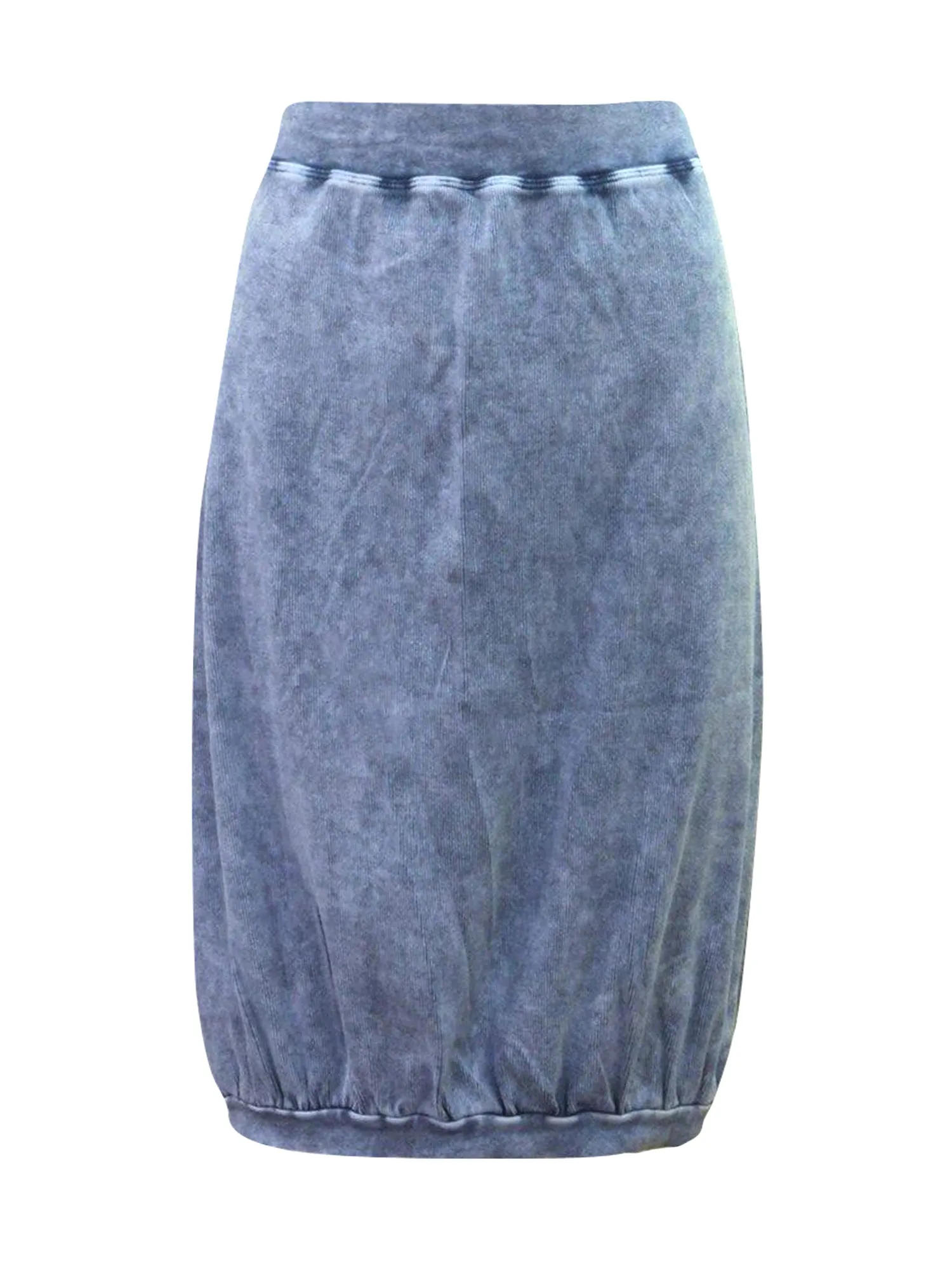 Hard Tail Ribbed Bubble Skirt CS-124