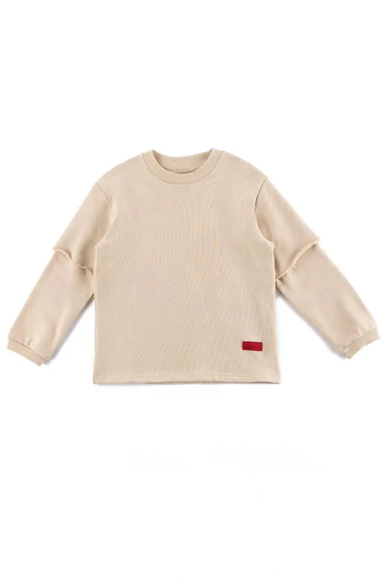 Haus of Jr Franklin Set Crewneck Off White