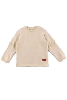 Haus of Jr Franklin Set Crewneck Off White