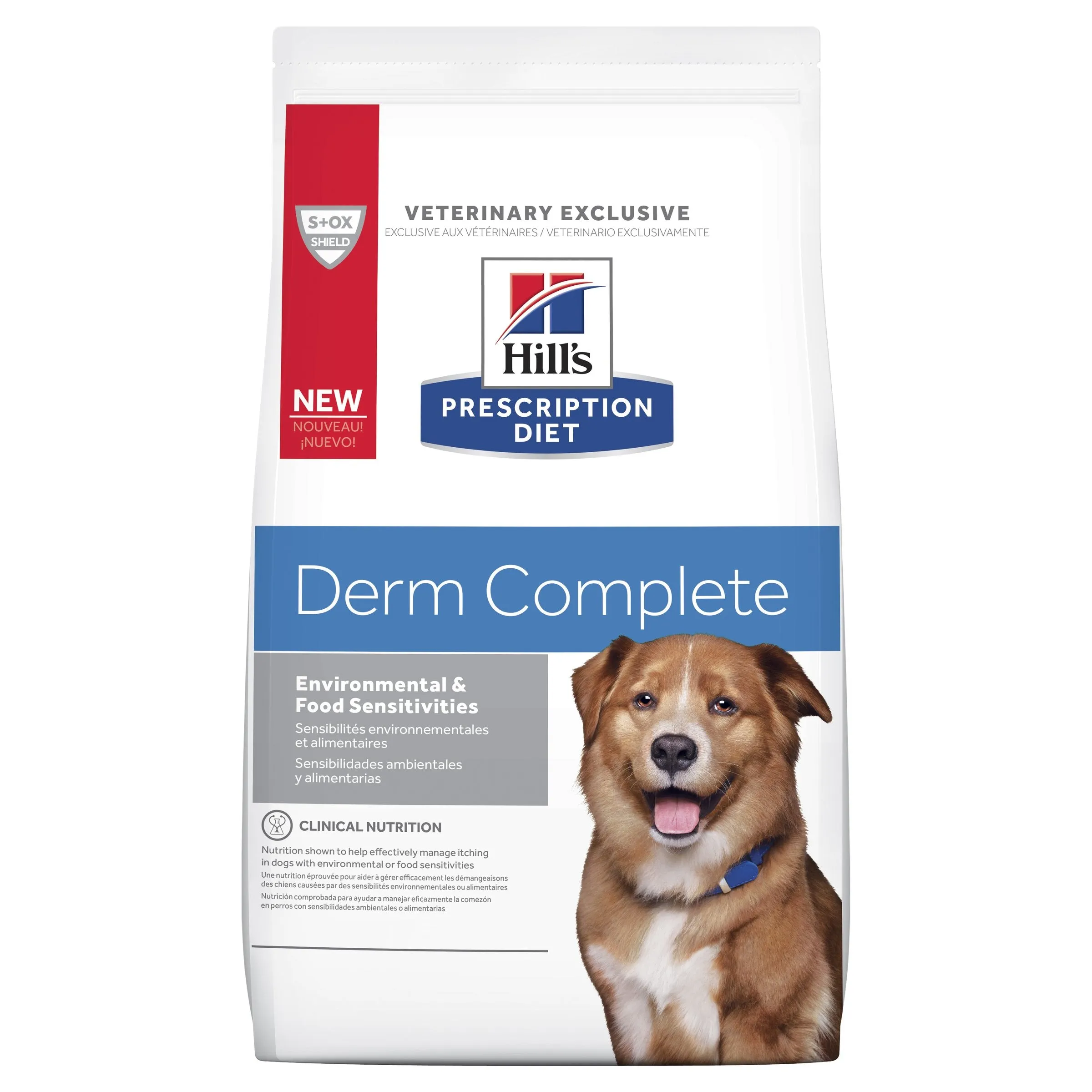 Hills Prescription Diet Dog Derm Complete Dry Food 10.8kg