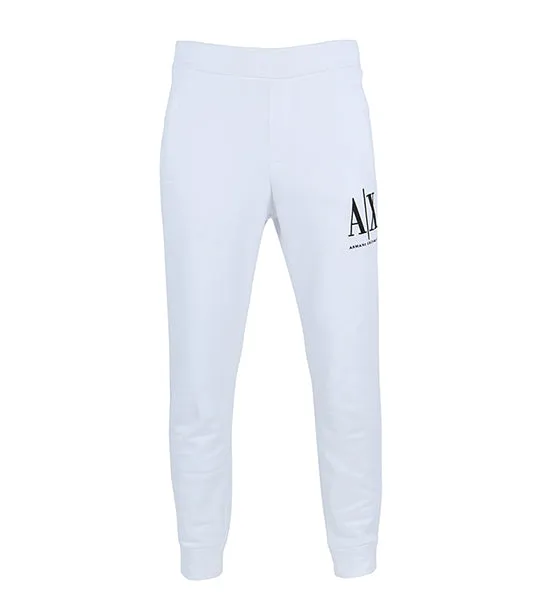 Icon Logo Sweatpants White