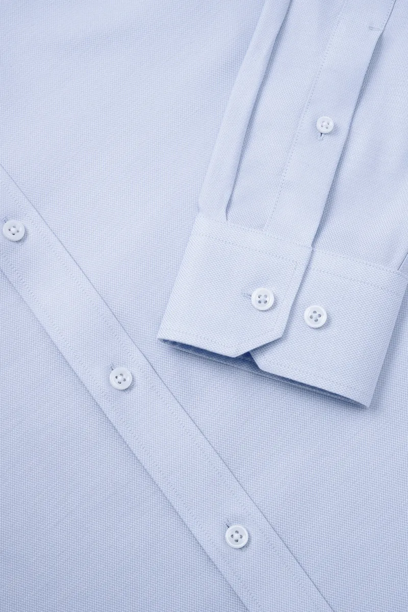 InstantCool Dobby Dress Shirt | Light Blue 17803N