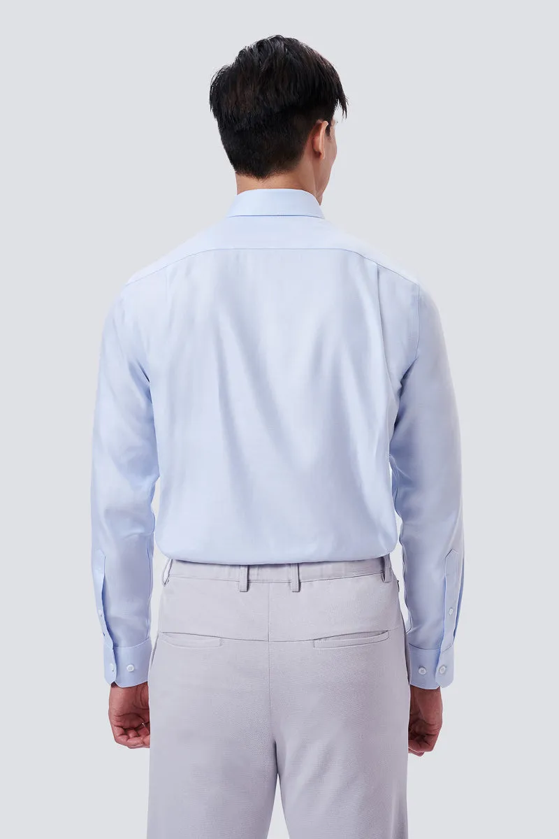 InstantCool Dobby Dress Shirt | Light Blue 17803N