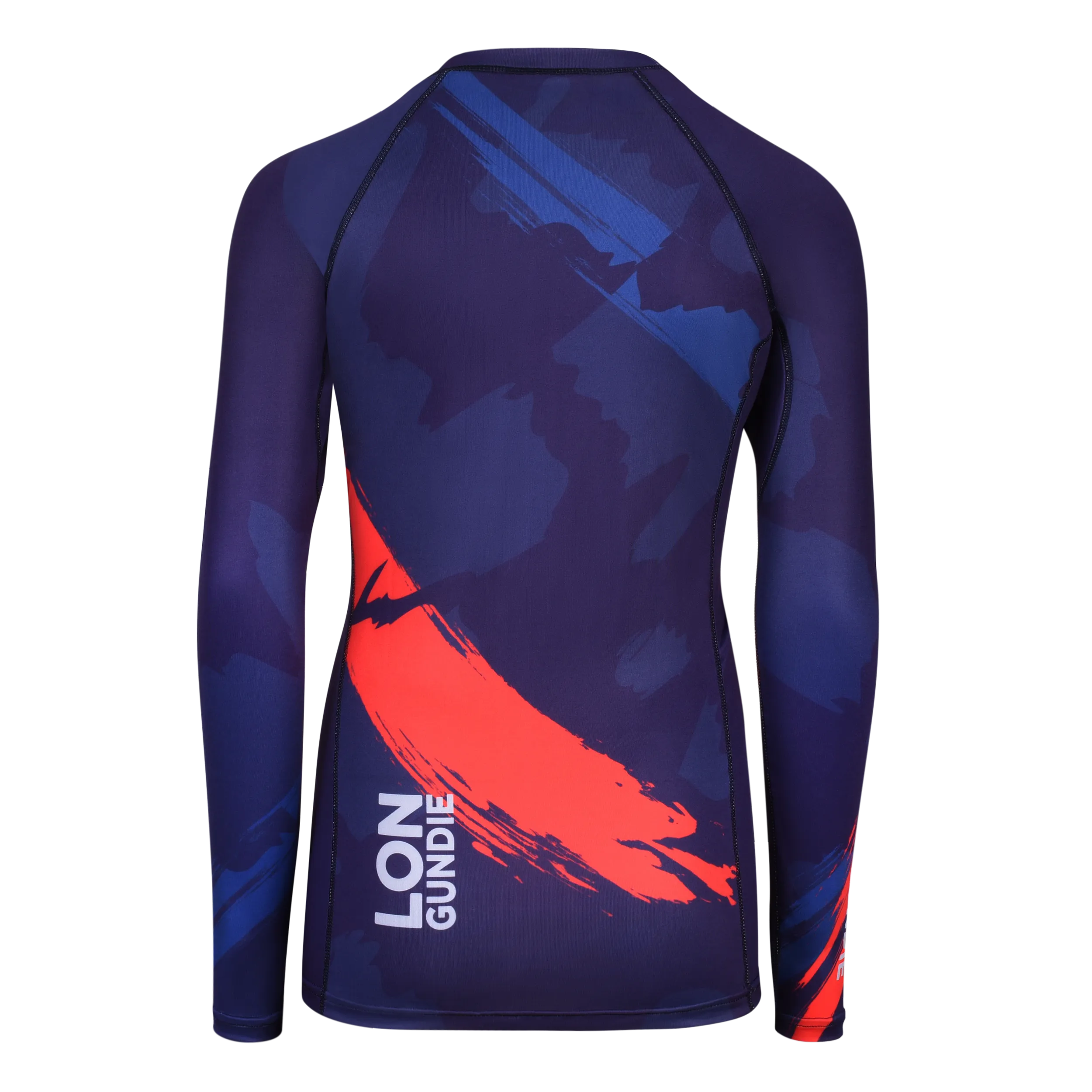 JR RASH GUARD TOP LONG SLEEVE NAVY | LON GUNDIE