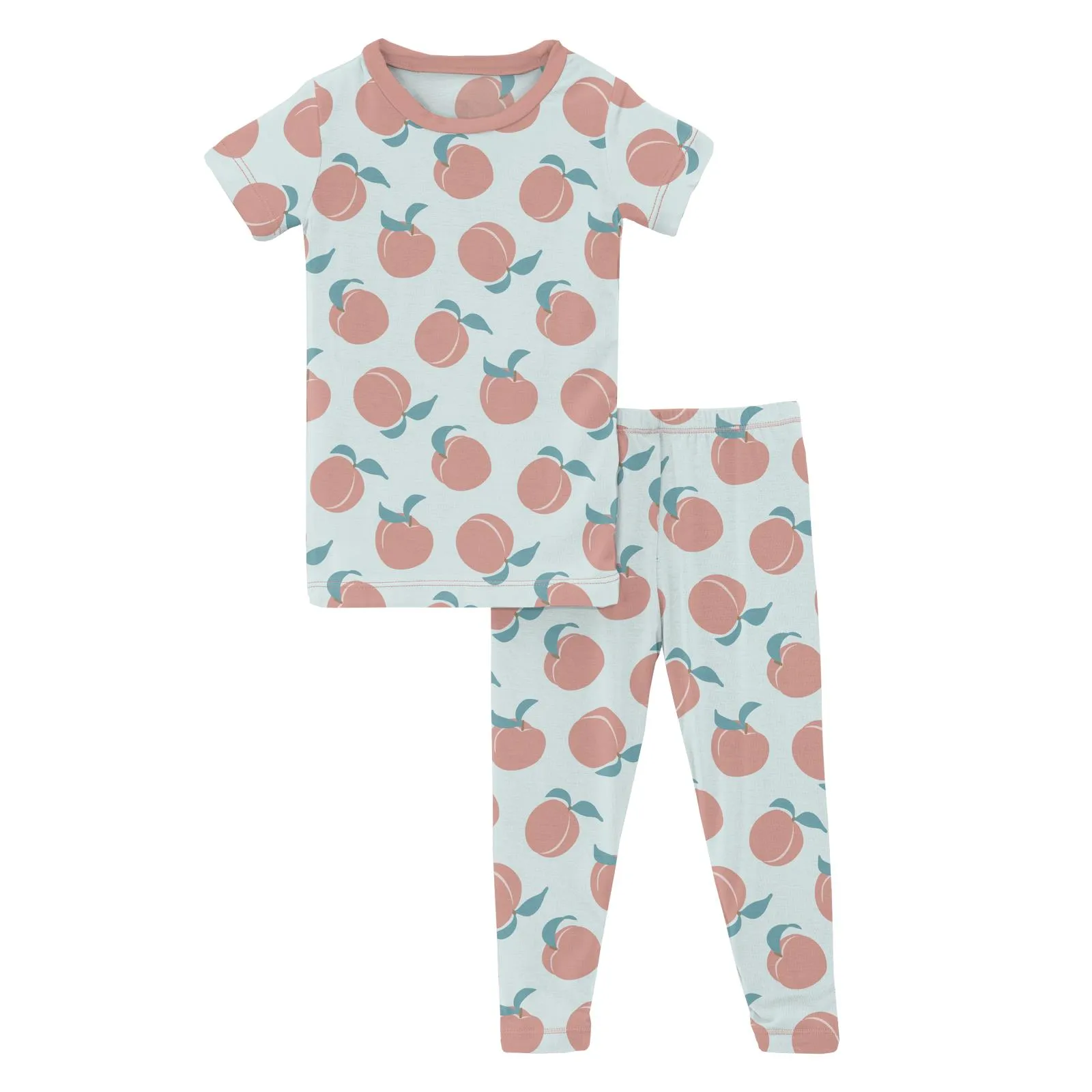 KicKee Pants Fresh Air Peaches S/S Pajama Set