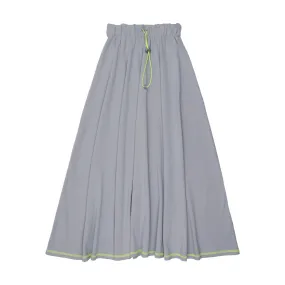 Kin and Kin Powder Blue/Neon Thread Maxi Skirt