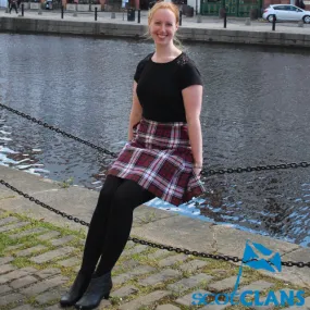 Ladies 6yd Tartan Kilted skirt -Lightweight