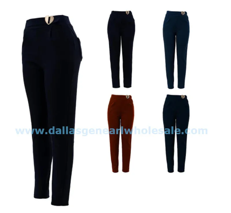 Ladies Fur Winter Pull On Pants Wholesale