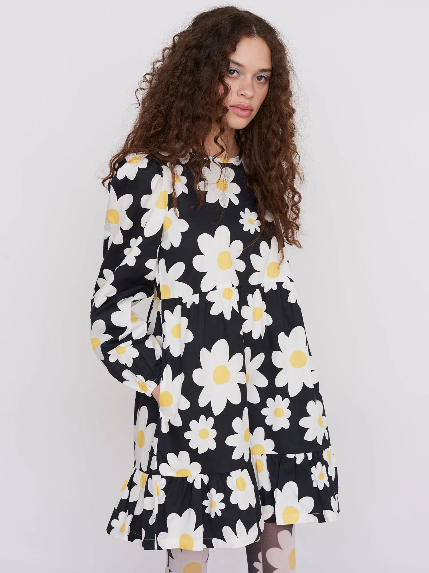 Lazy Oaf Daisy Chain Smock Dress