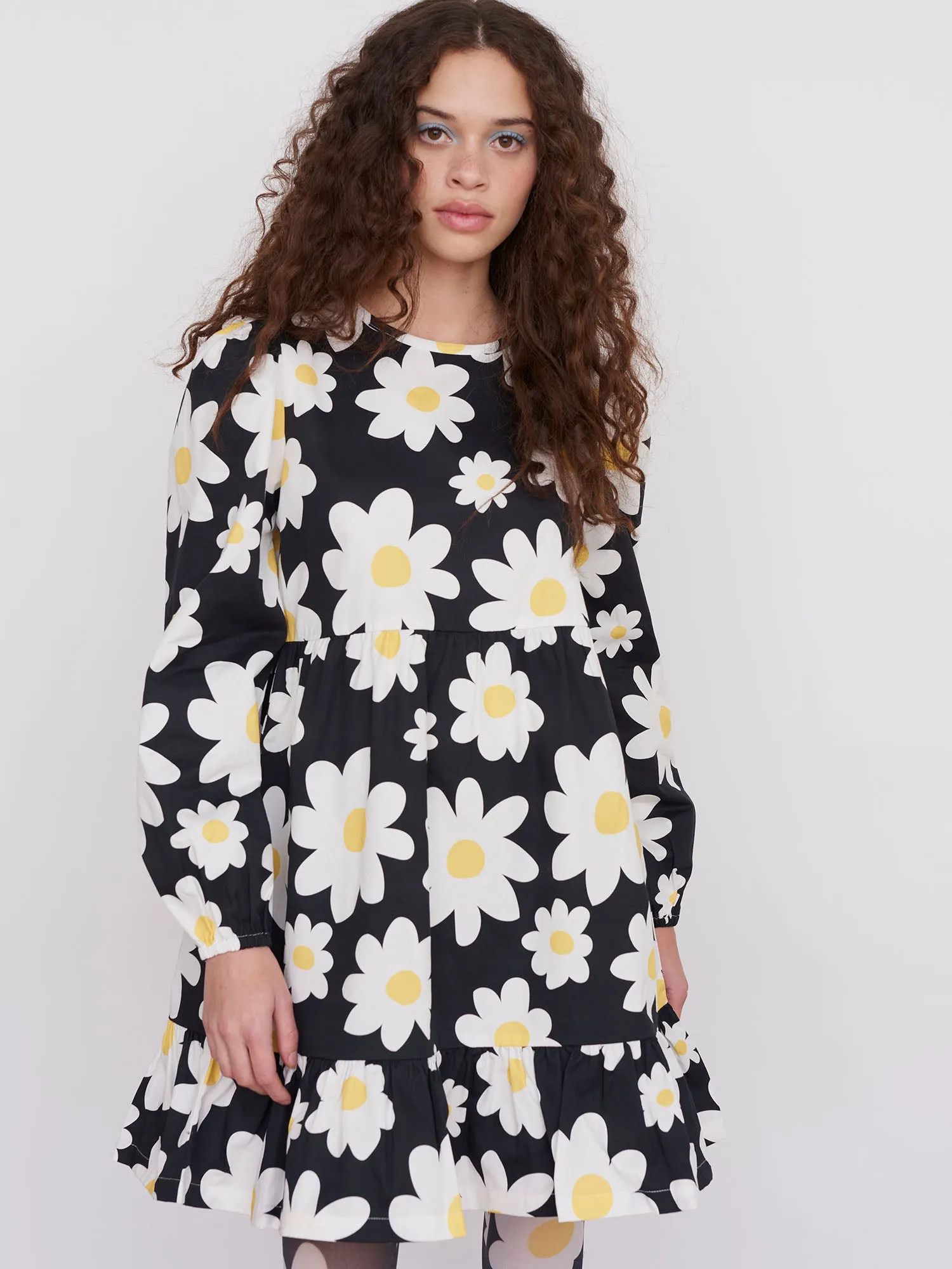 Lazy Oaf Daisy Chain Smock Dress