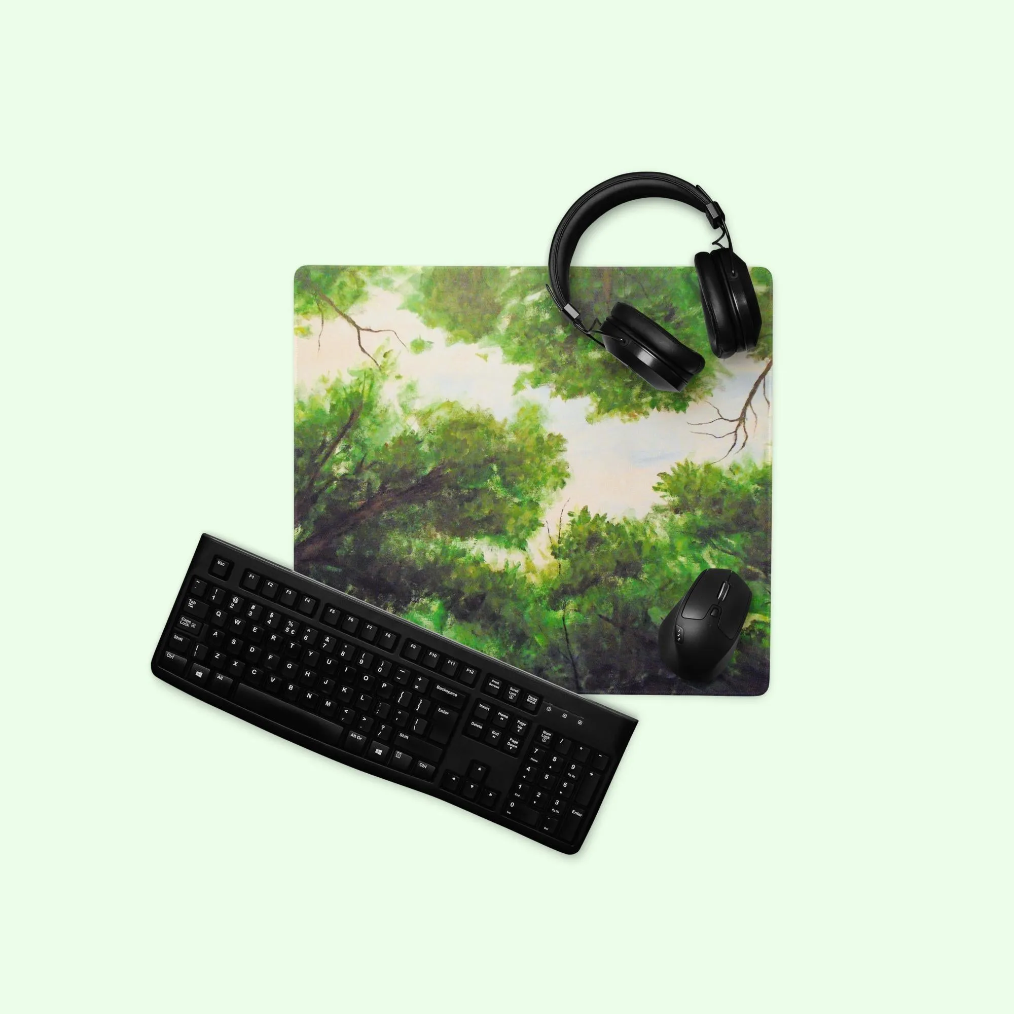 Leaf Lite ~ Gaming Mouse Pad