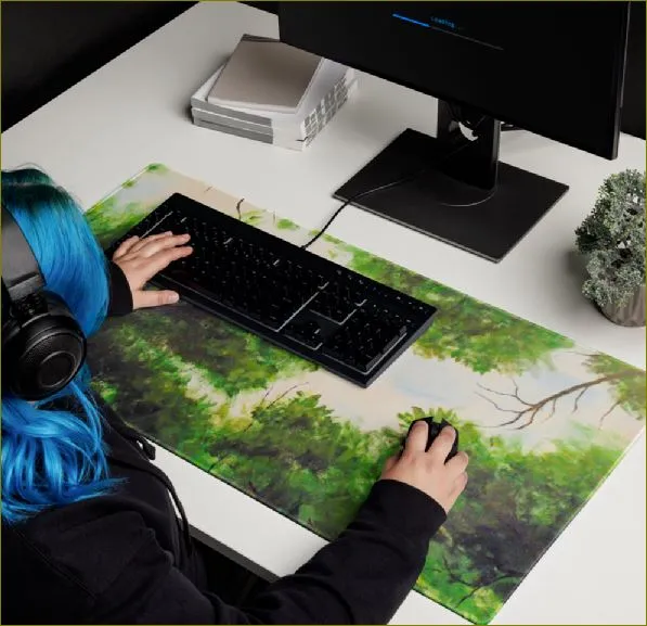 Leaf Lite ~ Gaming Mouse Pad