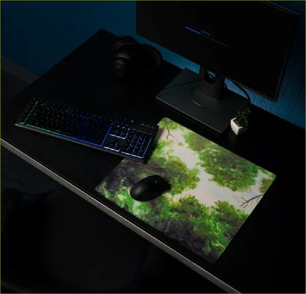 Leaf Lite ~ Gaming Mouse Pad