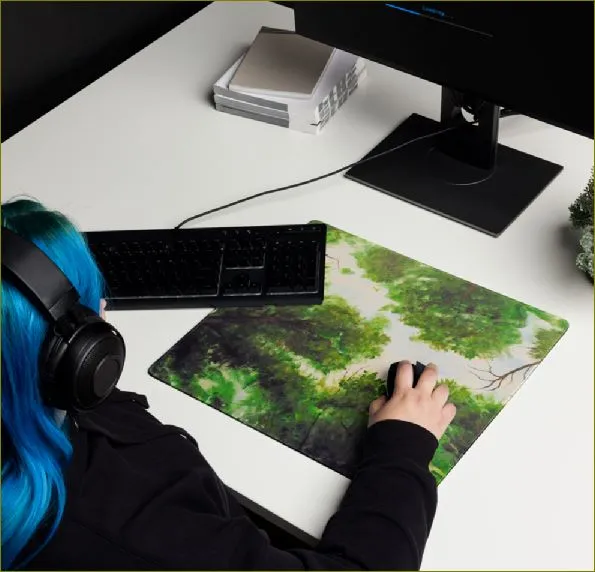 Leaf Lite ~ Gaming Mouse Pad