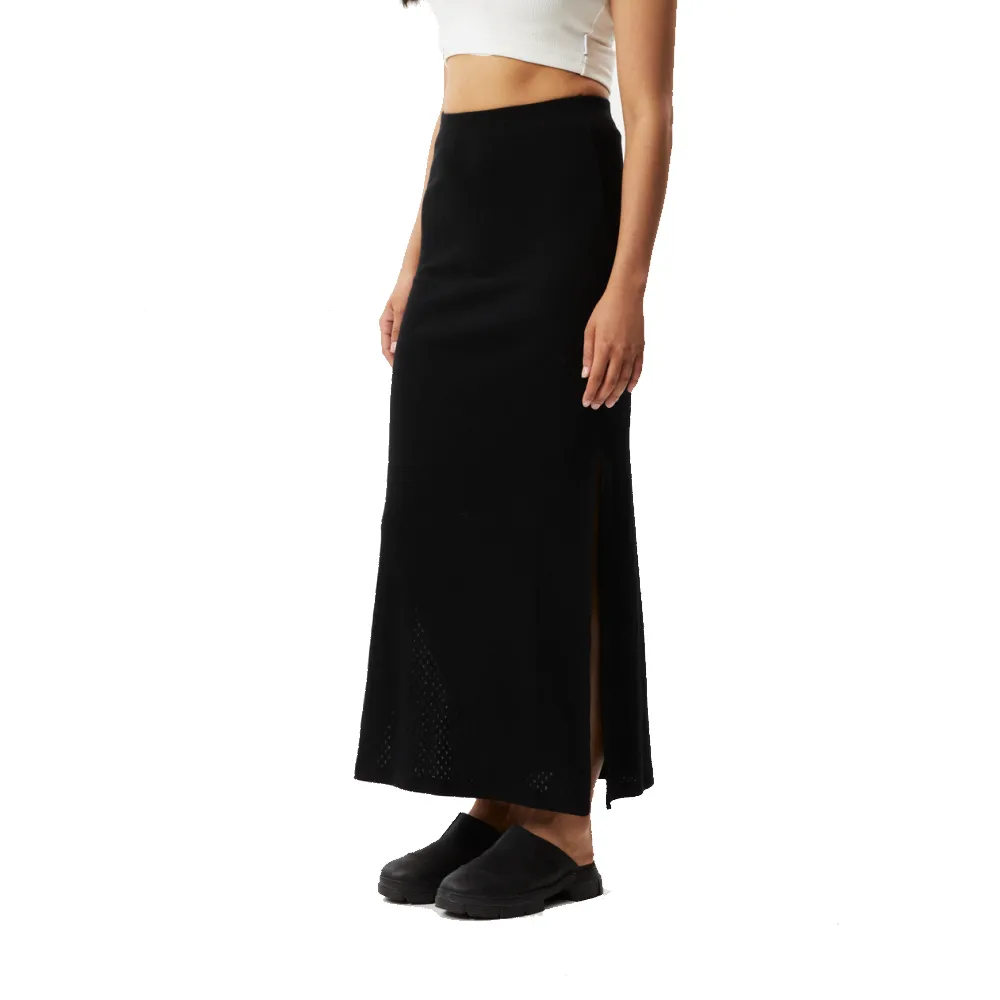 Lilah - Pointelle Maxi Skirt - Womens