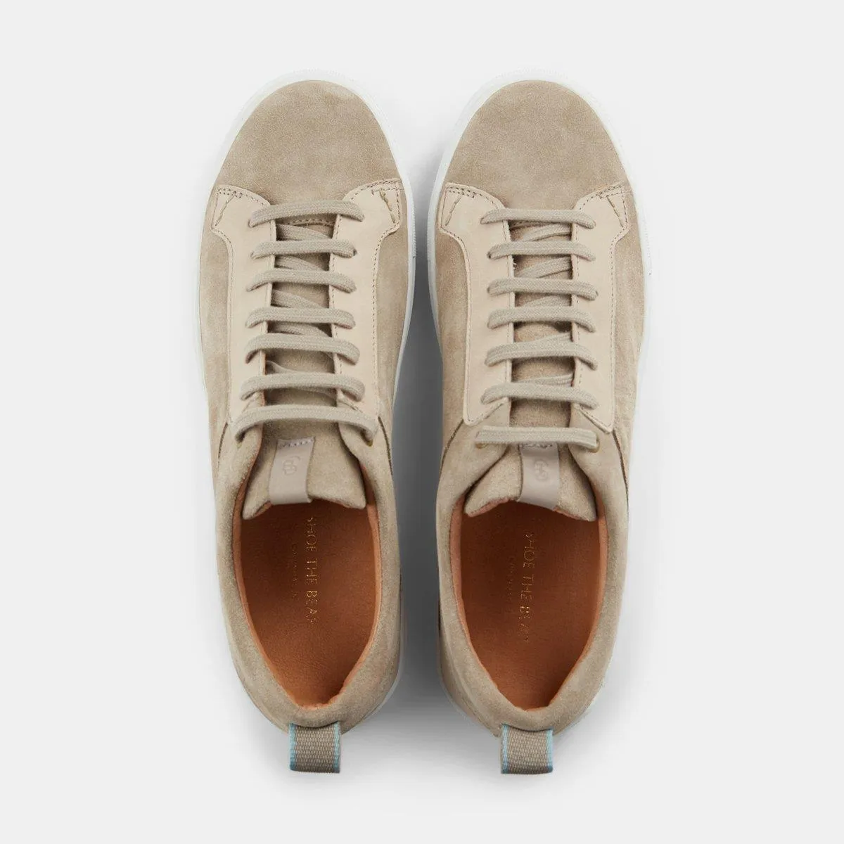 Linden Suede Sneaker (Taupe)