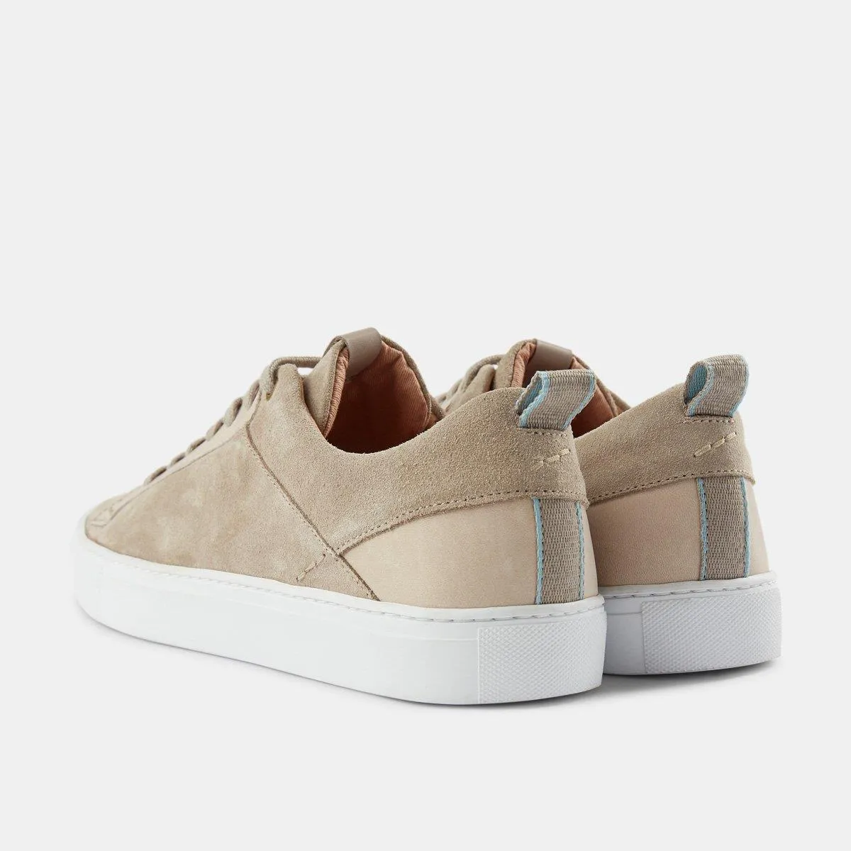 Linden Suede Sneaker (Taupe)