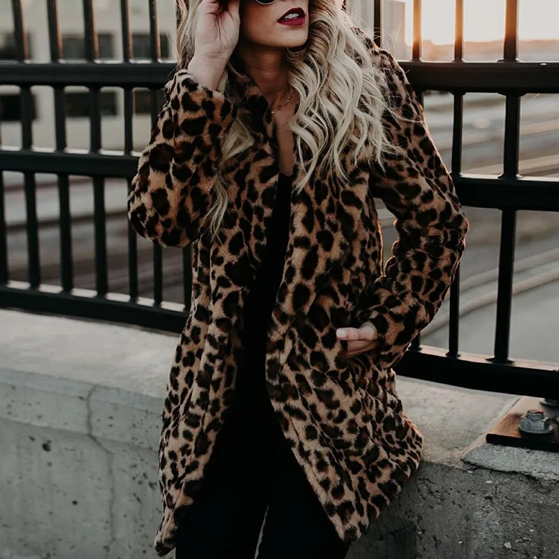 Luxury Leopard Coat