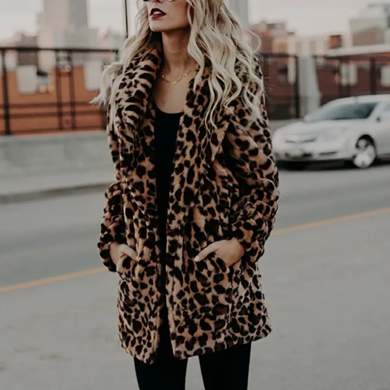 Luxury Leopard Coat