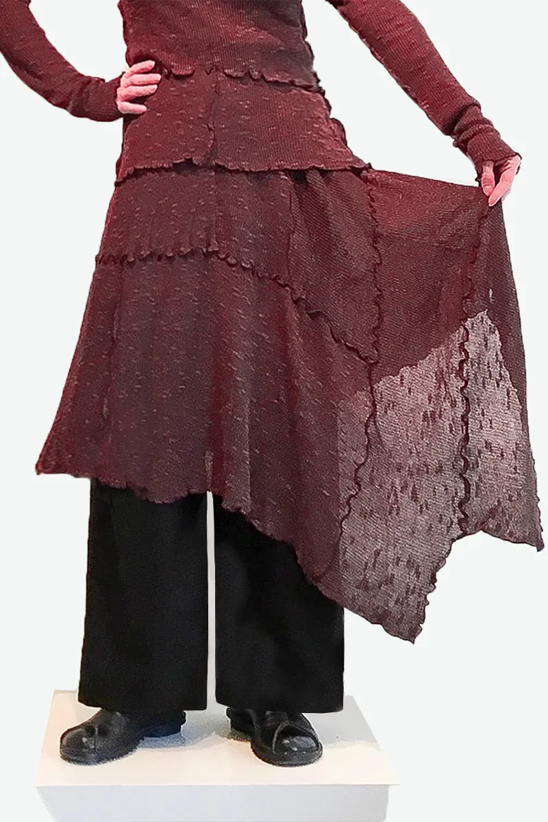 Malta Skirt in Mulberry Sierra