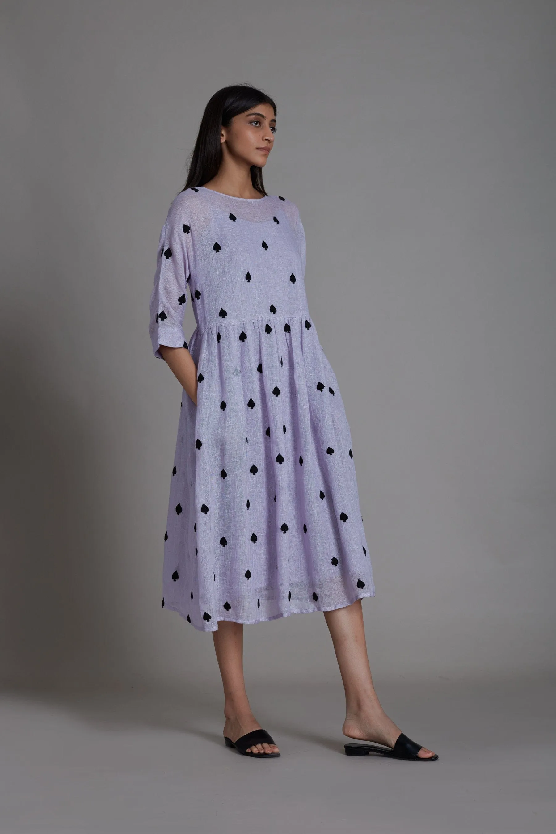 Mati Teen Patti Dress-Lavender (Ready to Ship)