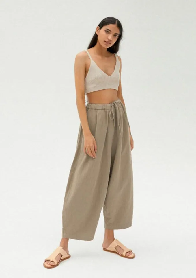 Maxi Ramie Pants, Nomad