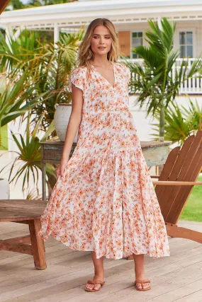 Melissa Maxi Dress - Apricot Prairie