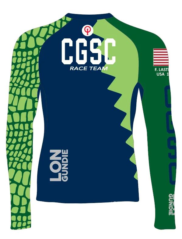 MEN TECH-TEE TOP LONG SLEEVE GREEN | COCONUT GROVE SAILING CLUB - OPTI RACE | PSNLZ'D