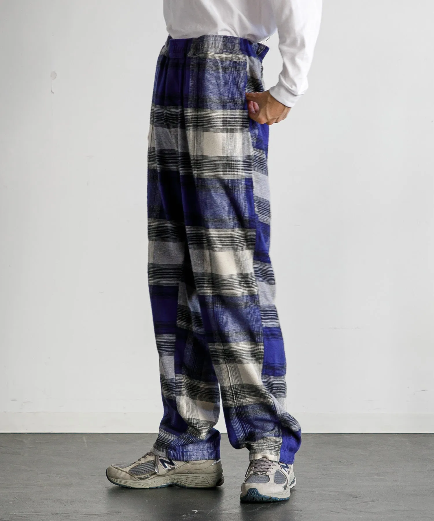 【MEN , WOMEN】NOMA t.d. Ombre Plaid Pants