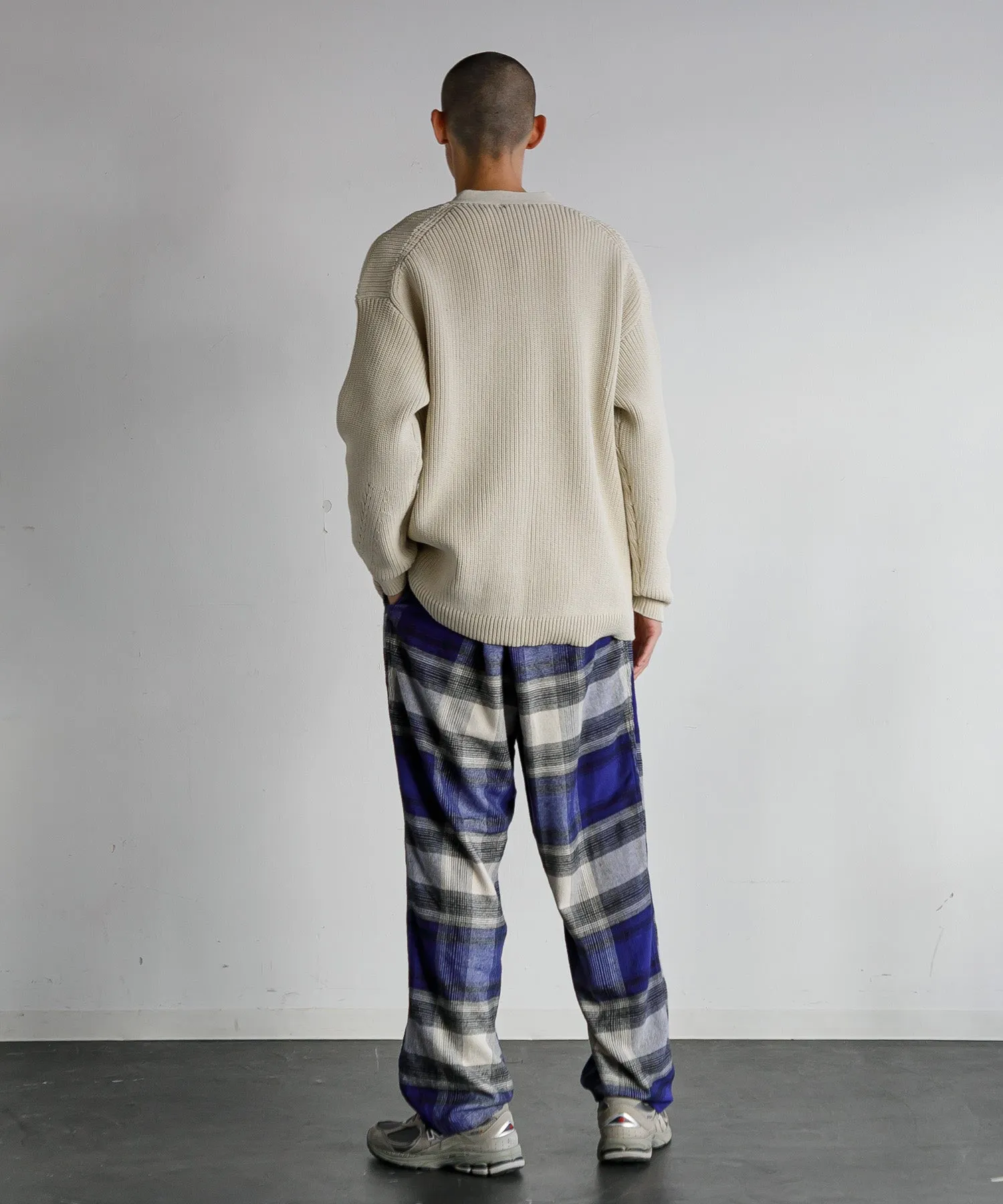 【MEN , WOMEN】NOMA t.d. Ombre Plaid Pants