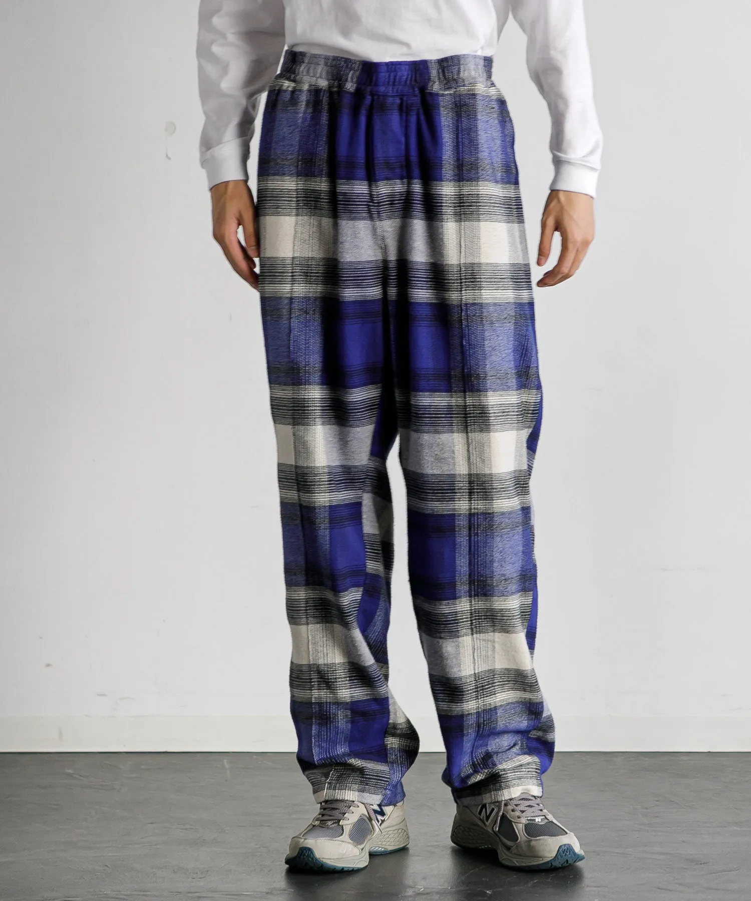 【MEN , WOMEN】NOMA t.d. Ombre Plaid Pants